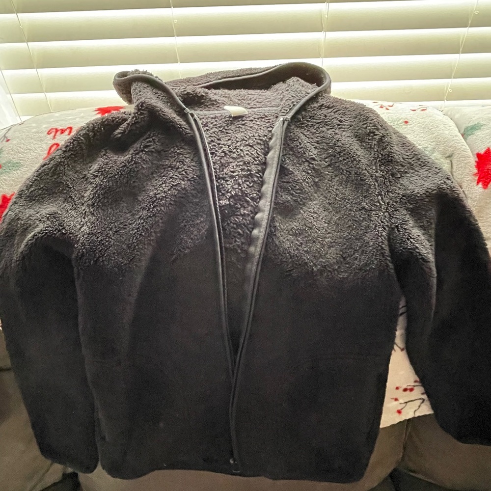 Old Navy Black Fleece Kids Sweater